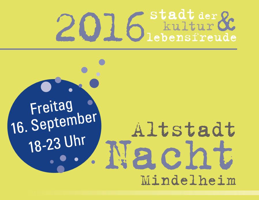 Altstadtnacht Mindelheim